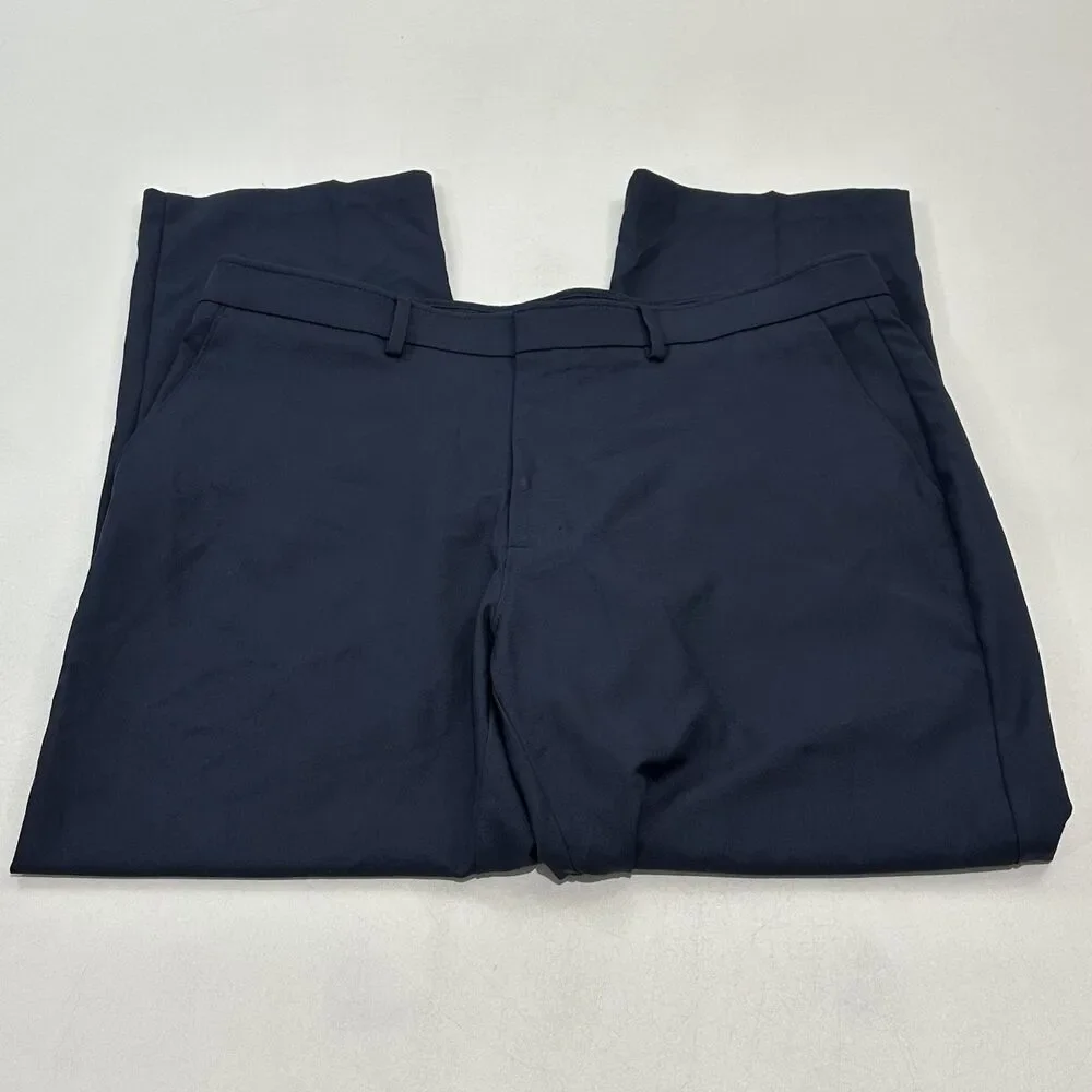 Haggar Standards Men's‎ Dress Pants Navy Straight Fit, Size 38 X 29